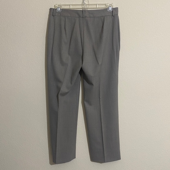 NWOT POLO Ralph Lauren Vintage Classic Wool Dress Pants GRAY Women's Size 10P - Picture 4 of 8